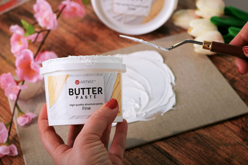 Dai profondità alla tua opera con la pasta Artmie Butter
