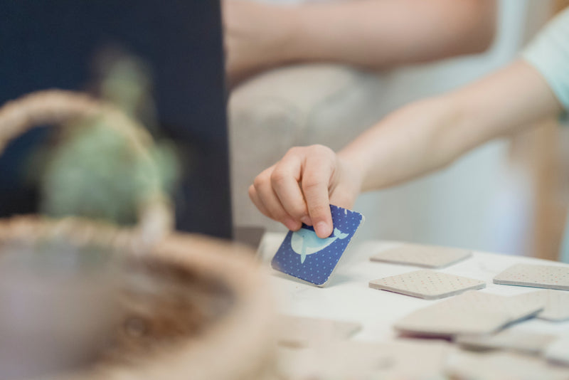 Cosa fare con una tela strappata? Memory game creativo!