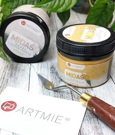 Nuove possibilità con la pasta metallica liquida ARTMIE MIDAS
