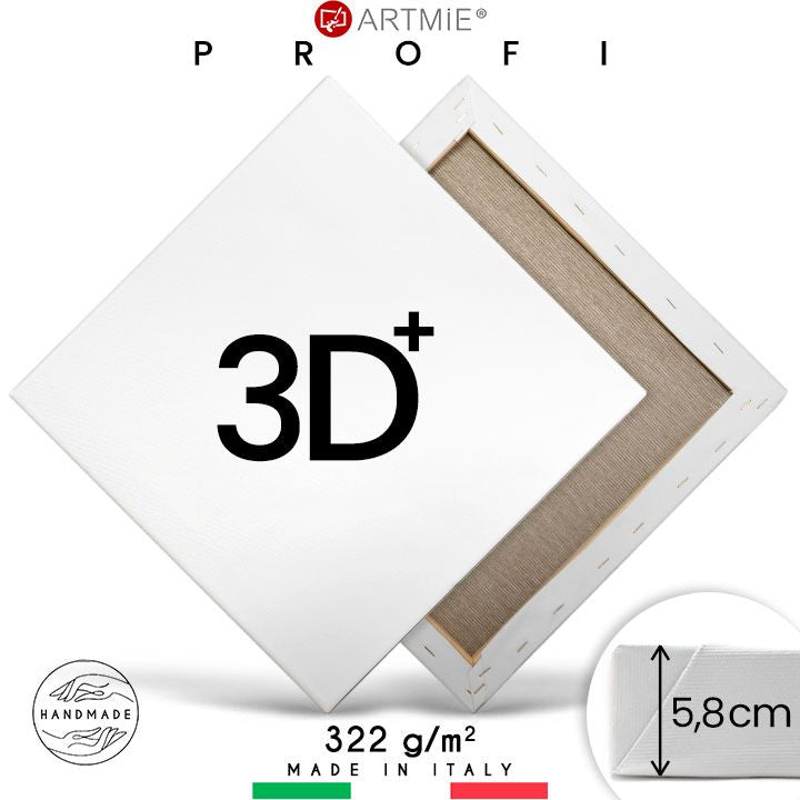 3D+ Maliarske plátno na ráme PROFI | Rôzne rozmery — obrázok 3