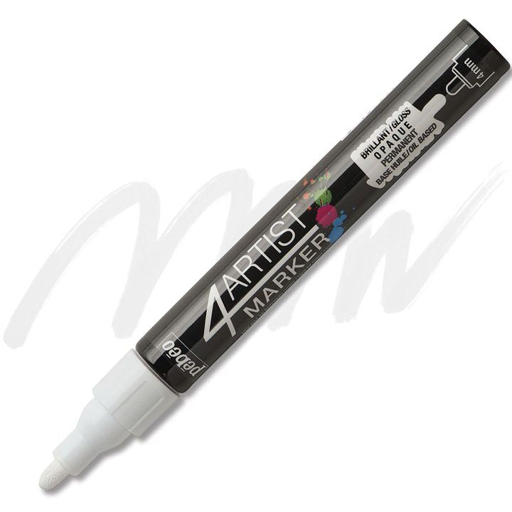 4ARTIST MARKER Pébéo auf Ölbasis 4 mm | verschiedene Farbtöne | weiß