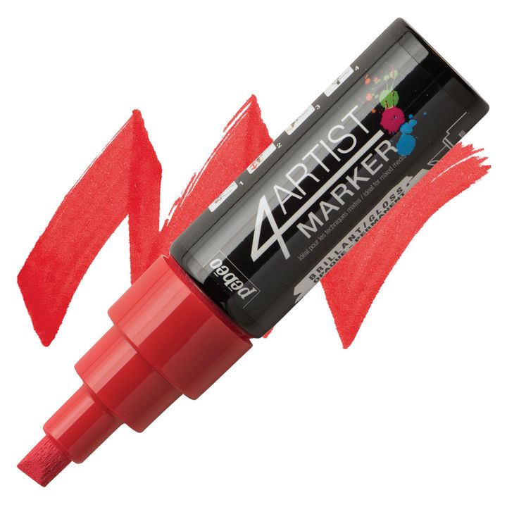 4ARTIST MARKER Pébéo auf Ölbasis 8 mm | verschiedene Farbtöne | rot