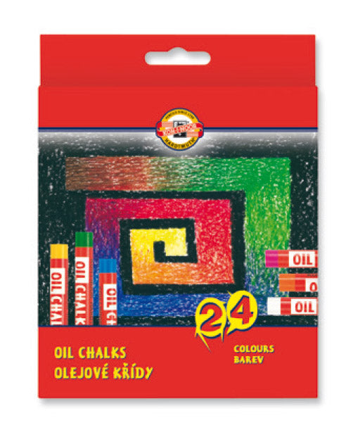 8314 Pastely olejové umelecké. 24ks