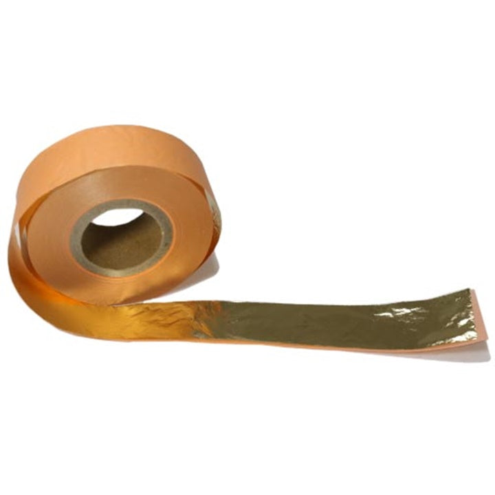 Gold-Metallic-Scheiben auf Rolle 2,5 cm x 50 m – Detailansicht 5 | ARTMIE