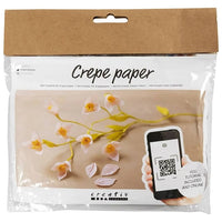 Mini set creativo | Ramo di ciliegio in carta crespa