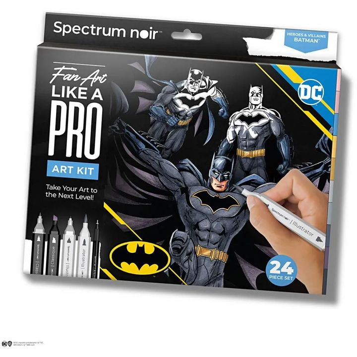 Kit artistico per l'illustrazione BATMAN