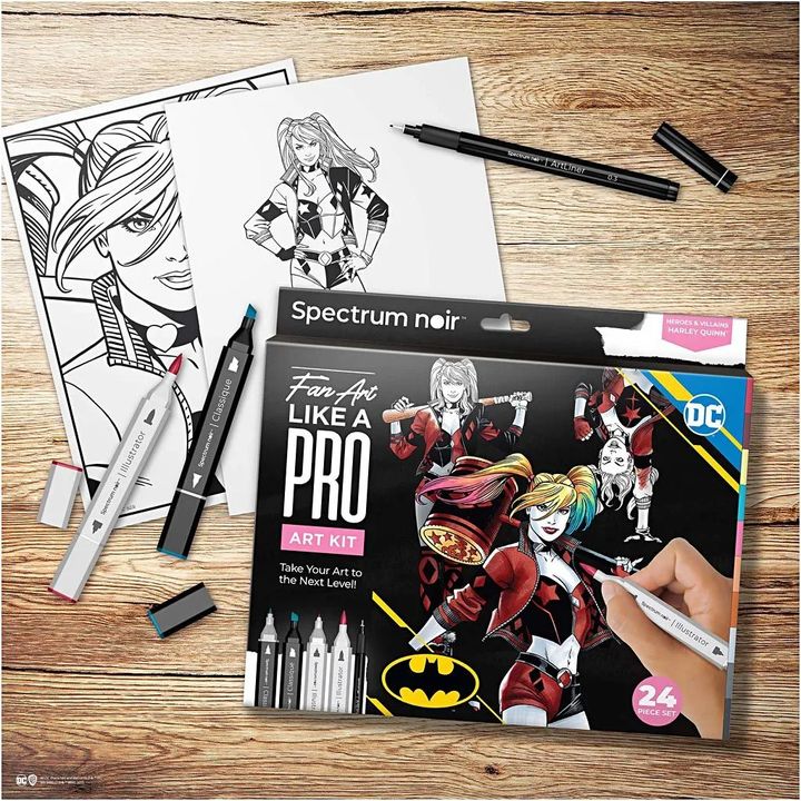 Комплект за илюстрация HARLEY QUINN