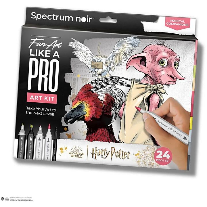 Κιτ τέχνης εικονογράφησης HARRY POTTER: MAGICAL COMPANIONS