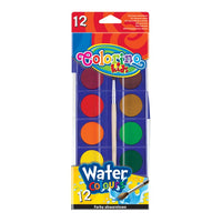 Акварели с четка Colorino 12 бр.