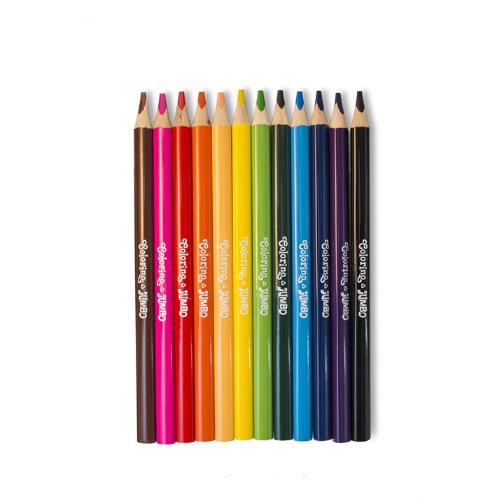 Dreieckige JUMBO Colorino-Kreiden 12 Stück – Detailansicht 2 | ARTMIE
