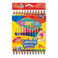 Двустранни пастели JUMBO Colorino 12 бр.