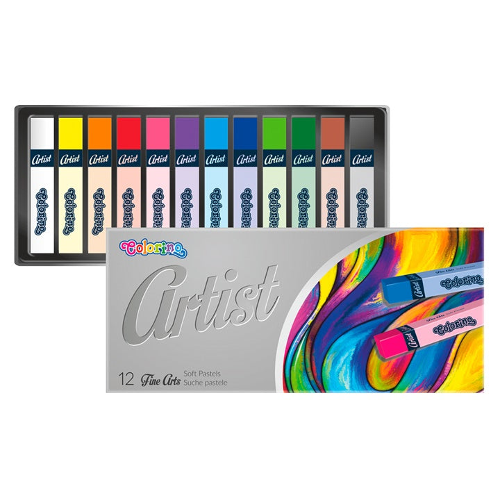 Colorino Artist Square Trockenpastellkreiden - 12er Set | ARTMIE