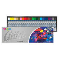 Кръгли маслени пастели Colorino Artist 24 бр.