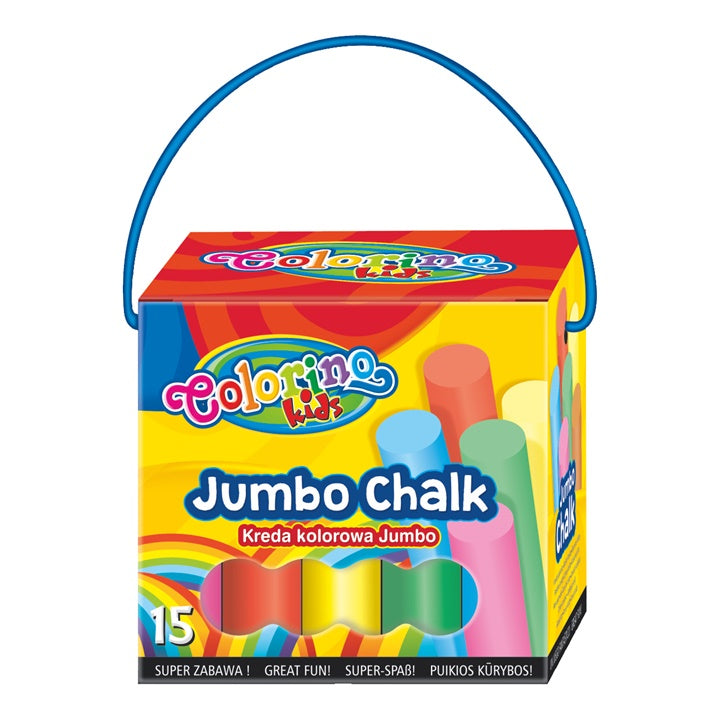 JUMBO Bürgersteig-Kreide-Set - 15-teilig | ARTMIE