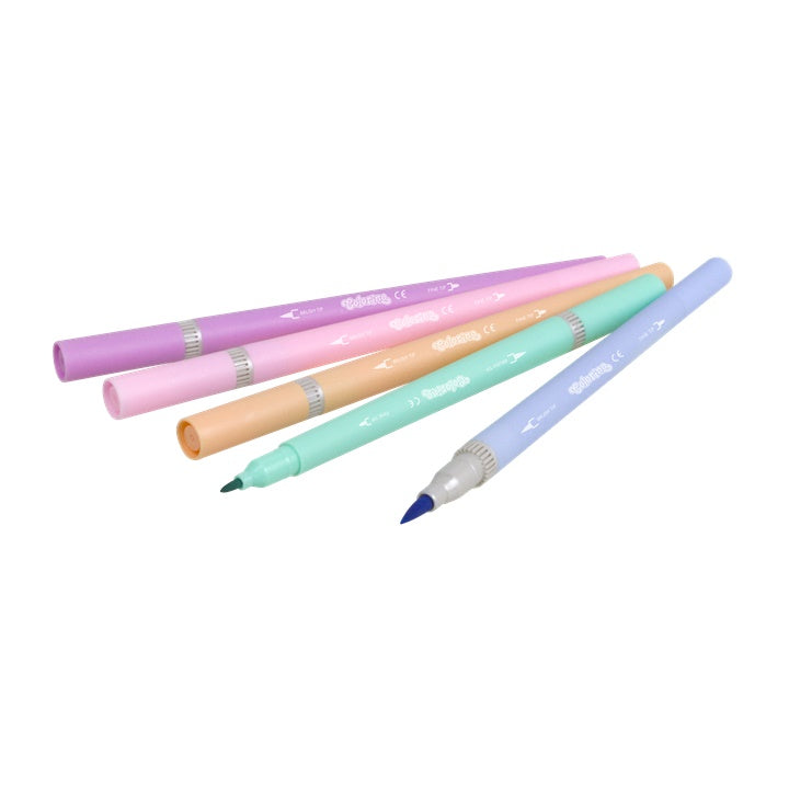 Colorino Doppelseitige Pastellstifte, 10 Stück – Detailansicht 2 | ARTMIE