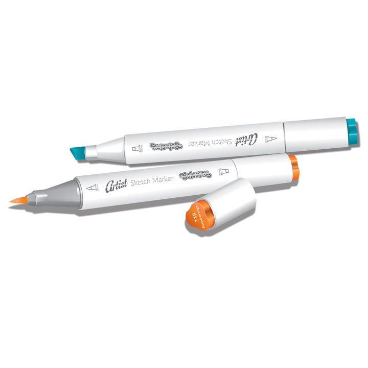 Doppelseitige Pastell Skizzenmarker Colorino Artist 12 Stück – Detailansicht 3 | ARTMIE