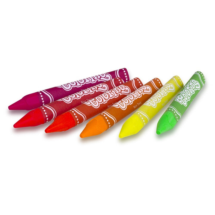 Neon-Wachsmalkreiden Colorino 6 Stück – Detailansicht 2 | ARTMIE
