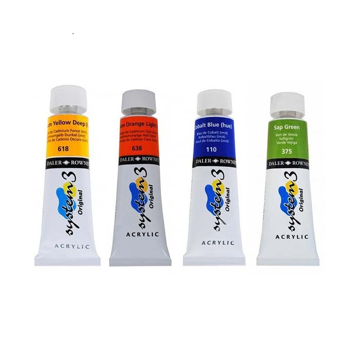 Ακρυλικο χρωμα Daler-Rowney SYSTEM 3 75 ml | διαλεξτε αποχρωση