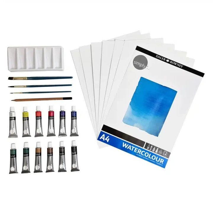 Σετ ακουαρέλας Daler Rowney με αξεσουάρ 25 τμχ