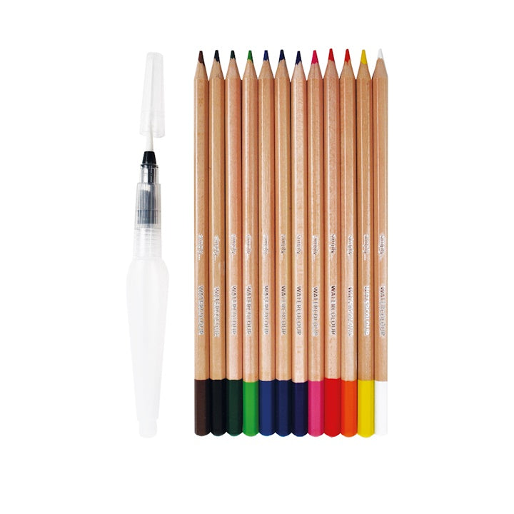 Σετ 12 μολυβιών ακουαρέλας Daler Rowney με πινέλο νερού