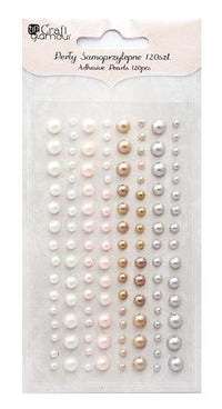Декоративни мъниста Mocca Cream - 120 парчета