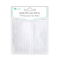3D Двустранни залепващи квадрати 2 mm - 800 бр.