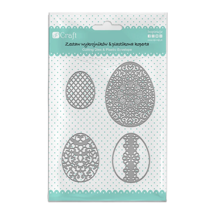 Στένσιλ κοπής (μήτρες) Easter Eggs / set od 4 komada
