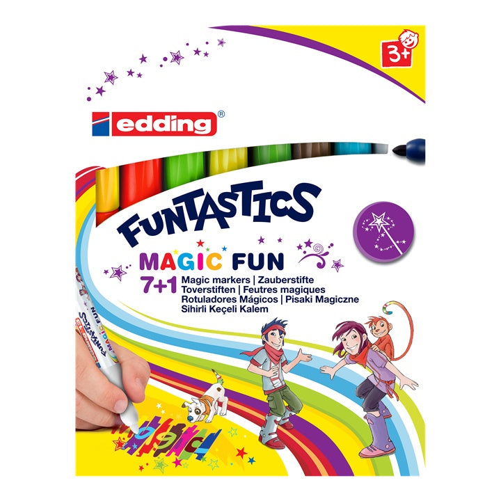 Markerset für Kinder EDDING FUNTASTICS MAGIC FUN | ARTMIE