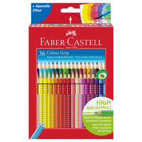 Μολύβια ακουαρέλας Faber-Castell Grip - Σετ 36 χρωμάτων