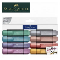 Комплект металик маркери Faber-Castell - 8 броя