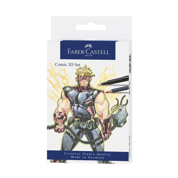 Μολύβια καλλιτεχνικά Faber-Castell Comic 3D set