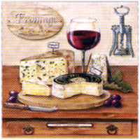 Χαροτοπετσετες για ΝΤΕΚΟΥΠΑΖ - Fromage - 1 τεμ