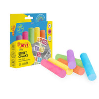 Χρωματιστές κιμωλίες Jumbo JOVI 6 τεμ.