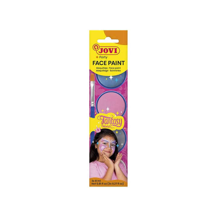 Gesichtsbemalungsset Fantasy mit Zubehör 3 x 8 ml – Detailansicht 4 | ARTMIE