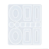 Silikonform für Guss 10.6x13cm - Ohrringe – Detailansicht 2 | ARTMIE