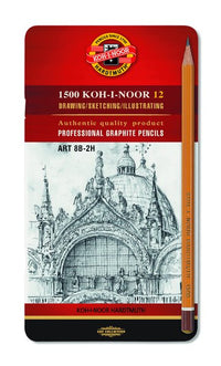 Сет графитни моливи ART KOH-I-NOOR - 12 броя