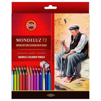 Моливи за акварел Mondeluz / 72 бр.