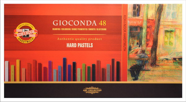 Σκληρα λαδοπαστελ GIOCONDA - 48 τεμαχια σετ