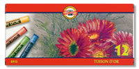 Σετ ξηρα παστελ Toison D OR Koh-I-Noor 12-τεμαχια