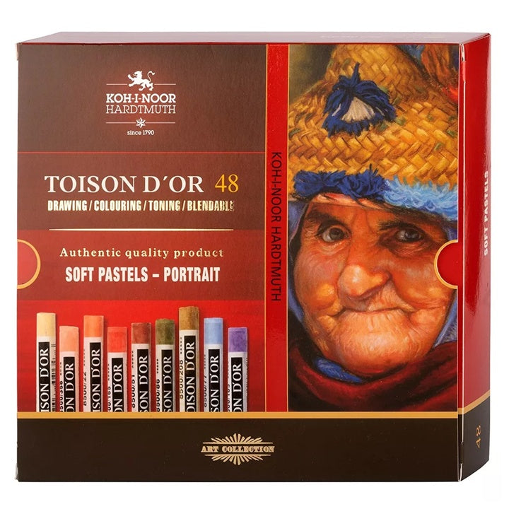 Toison D'Or Soft Pastels PORTRAIT / 48 Stück | ARTMIE