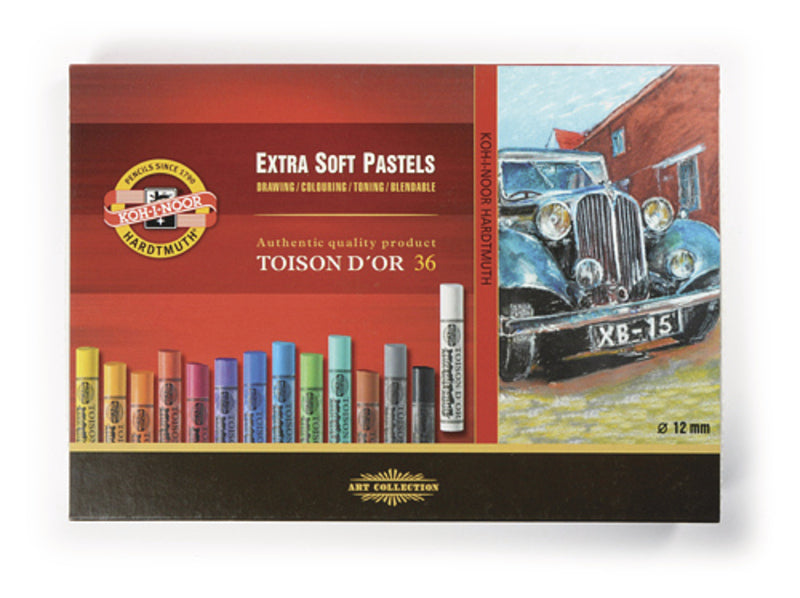 Pastelli secchi EXTRA SOFT TOISON DOR - 36 pz