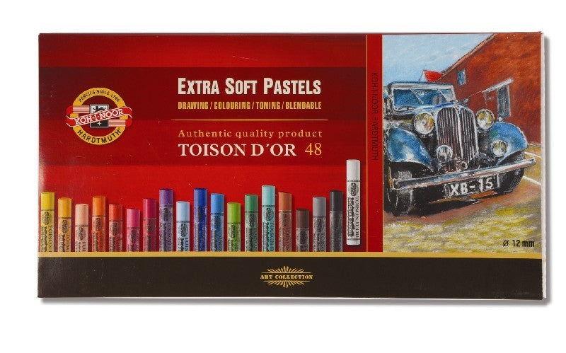 Pastelli secchi EXTRA SOFT TOISON DOR - 48 pz