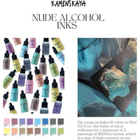Set di inchiostri alcolici NUDE KAMENSKAYA 16 x 15 ml