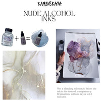 Set di inchiostri alcolici NUDE KAMENSKAYA 16 x 15 ml