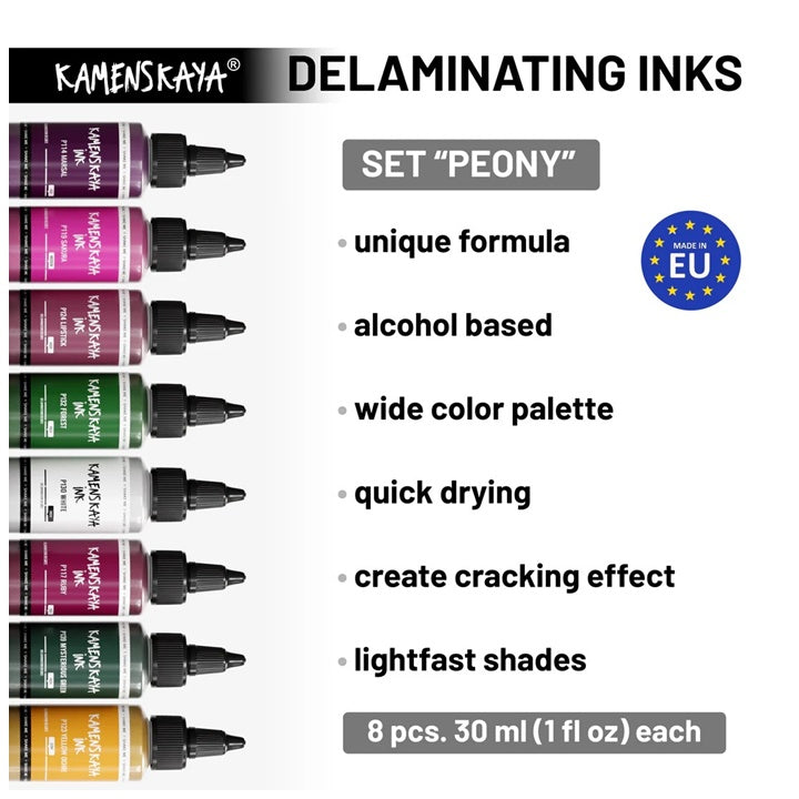 KAMENSKAYA 'Peony' set tinti za odvajanje