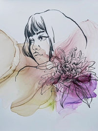 Σετ μελάνης KAMENSKAYA 'GIRLS AND FLOWERS'