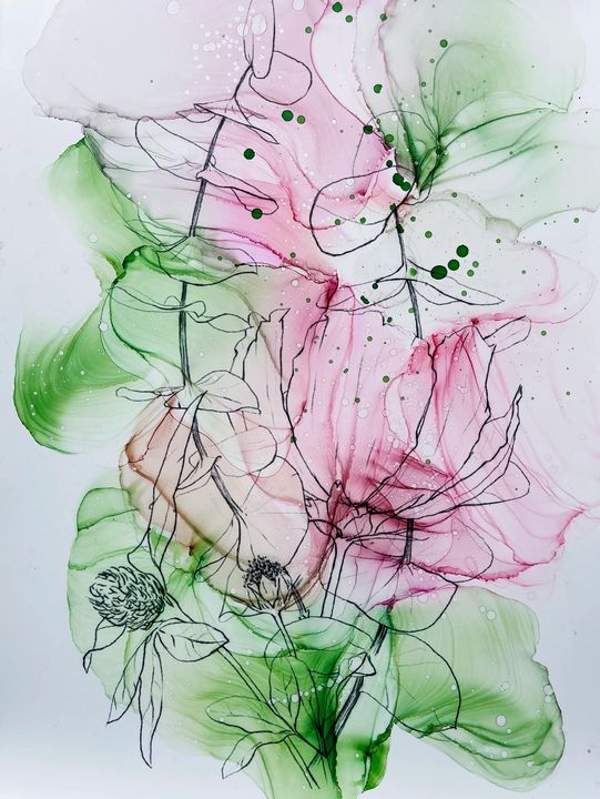 Комплект мастило KAMENSKAYA 'SUMMER FLOWERS'