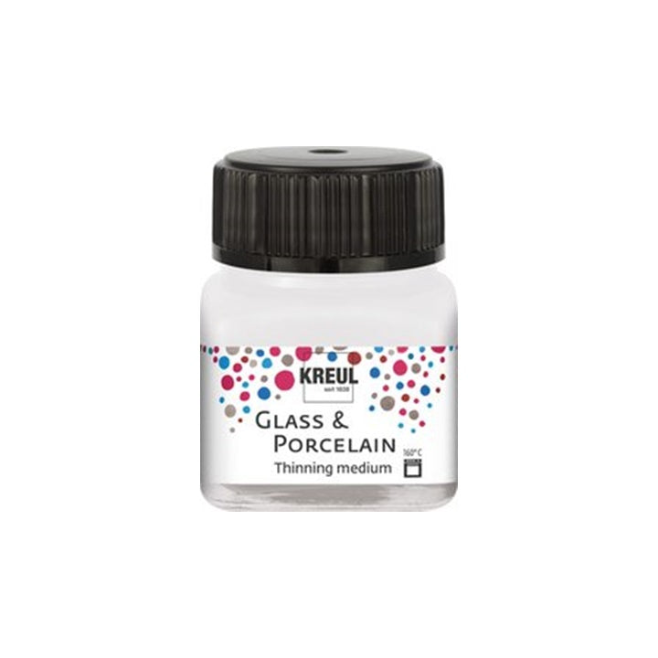 Medium KREUL zum Verdünnen von Glas- und Porzellanmalfarben 20 ml | ARTMIE