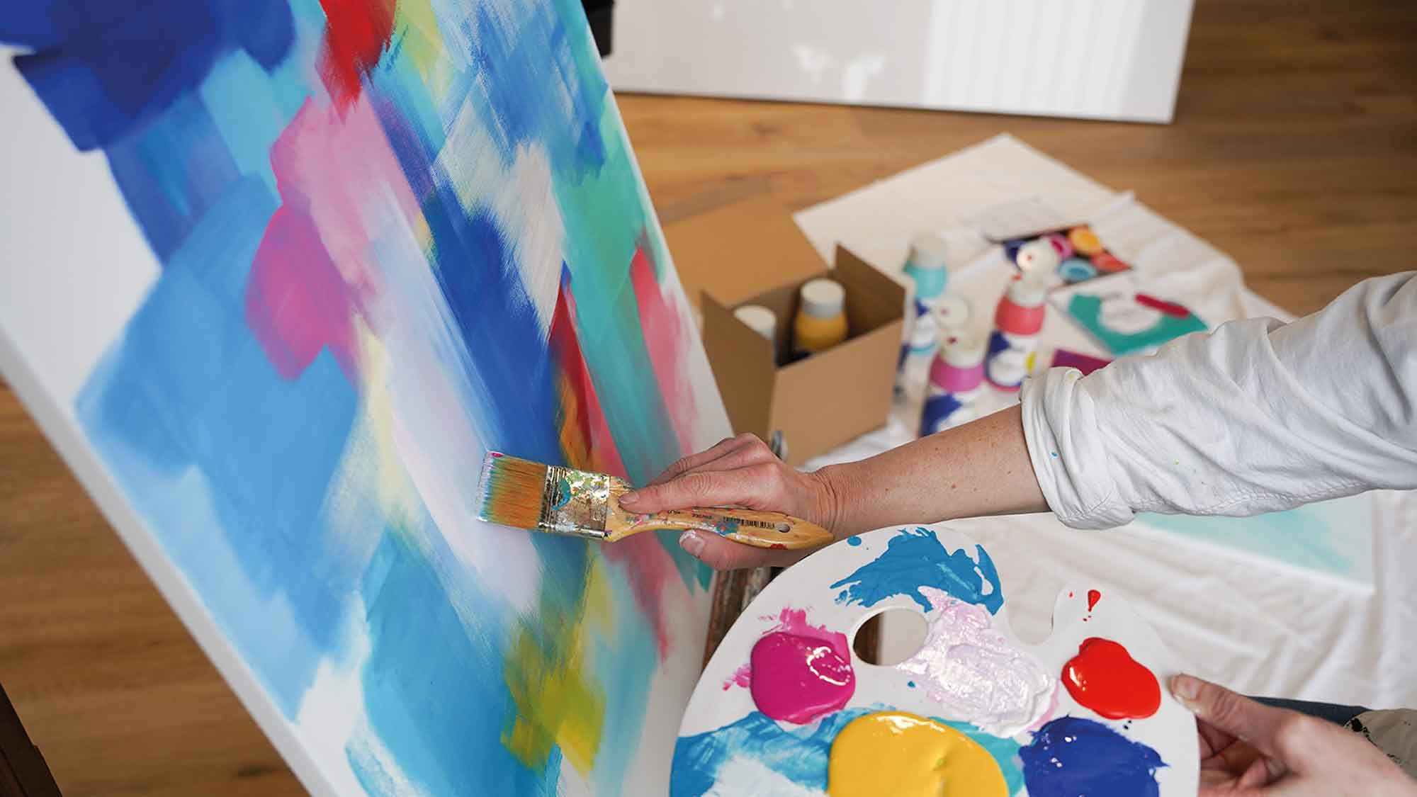 KREUL Triton-Acrylfarben-Set – Detailansicht 2 | ARTMIE