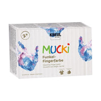 Гланцирани детски бои за пръсти MUCKI